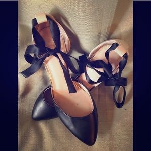 Black White Gold Heels